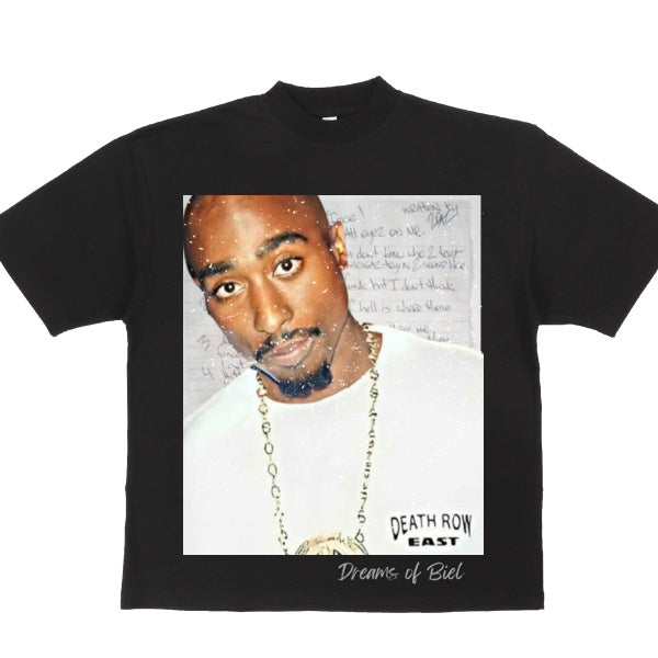 AEOM Lyrics Tee Black